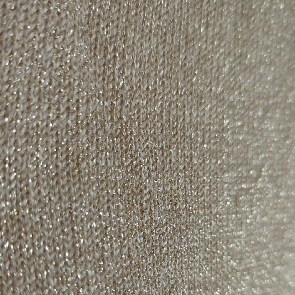 Metallic Gold Lightweight Sweater - Picture 5 of 6